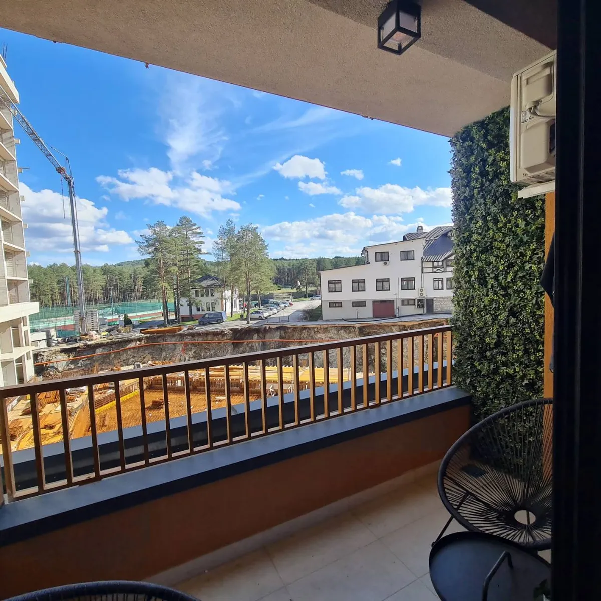 Pogled sa terase — Apartman 2